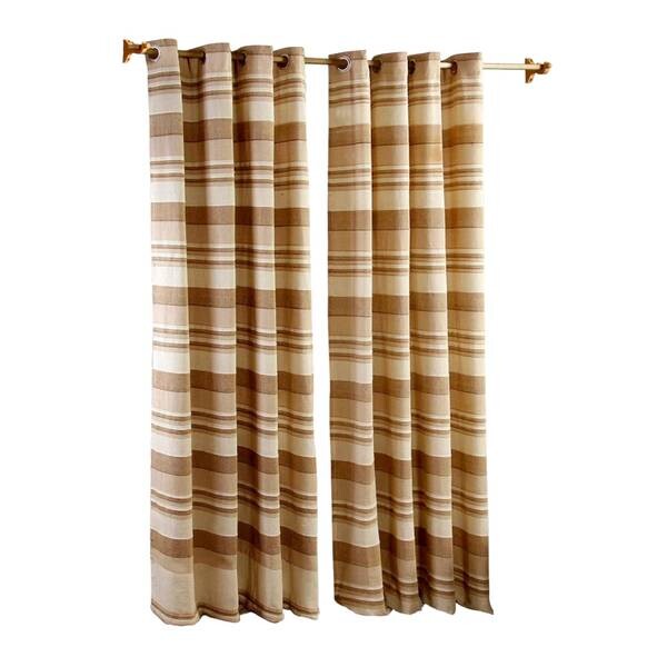 

Штора Homescapesn mit Ösen Morocco im 2 шт, 147x137x137 см, бежевый