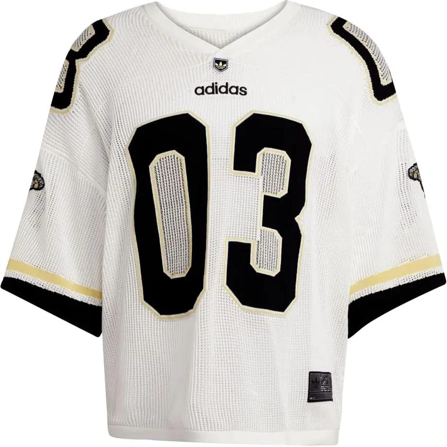 

Adilenium Season 3 вязаная футбольная майка Adidas Originals, белый