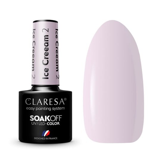 

Лак гибридный Claresa Ice Cream 2 цвета 5г