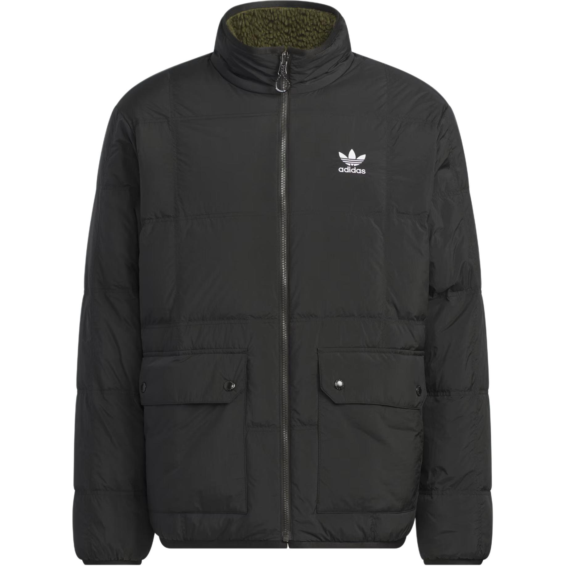 

Реверсивная пуховая куртка мужская Adidas Originals, черный