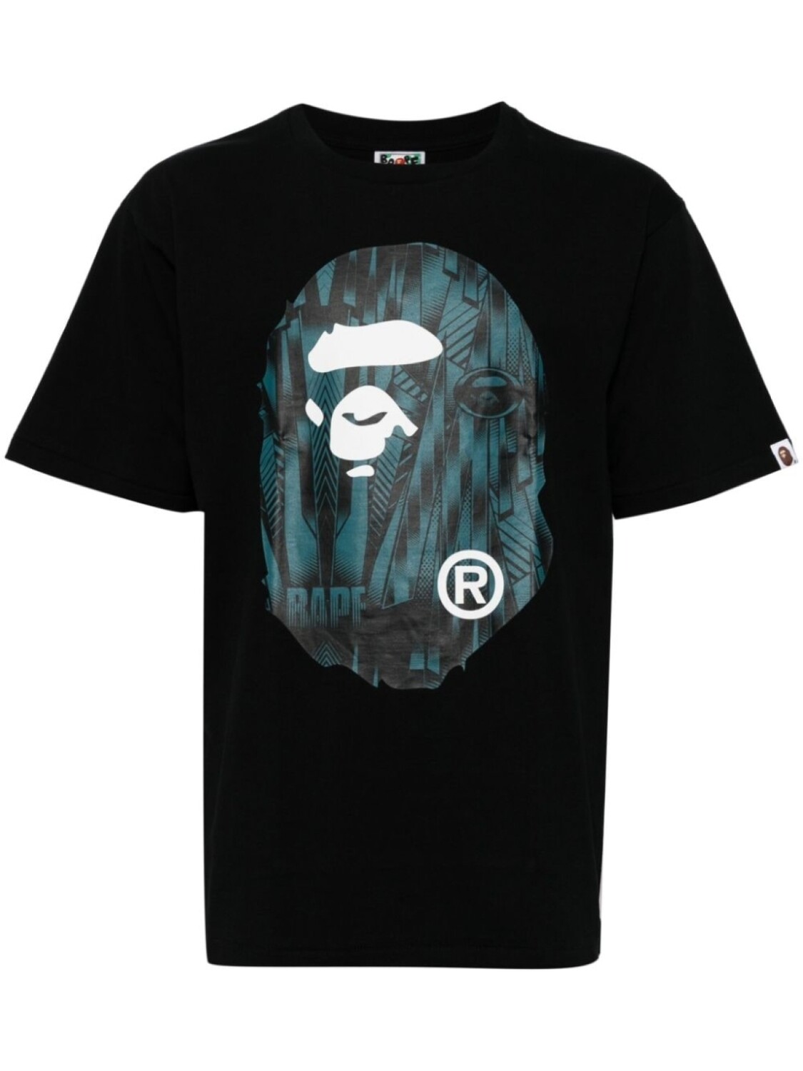 

A BATHING APE футболка с логотипом, черный