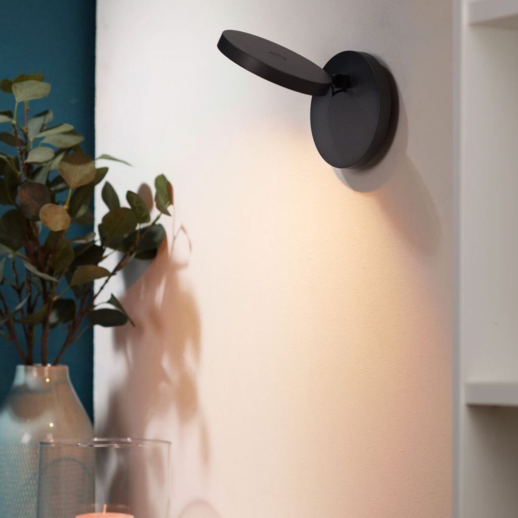

Светодиодный настенный светильник Artemide Demetra антрацитовый 9Вт 385лм 2700К, черный
