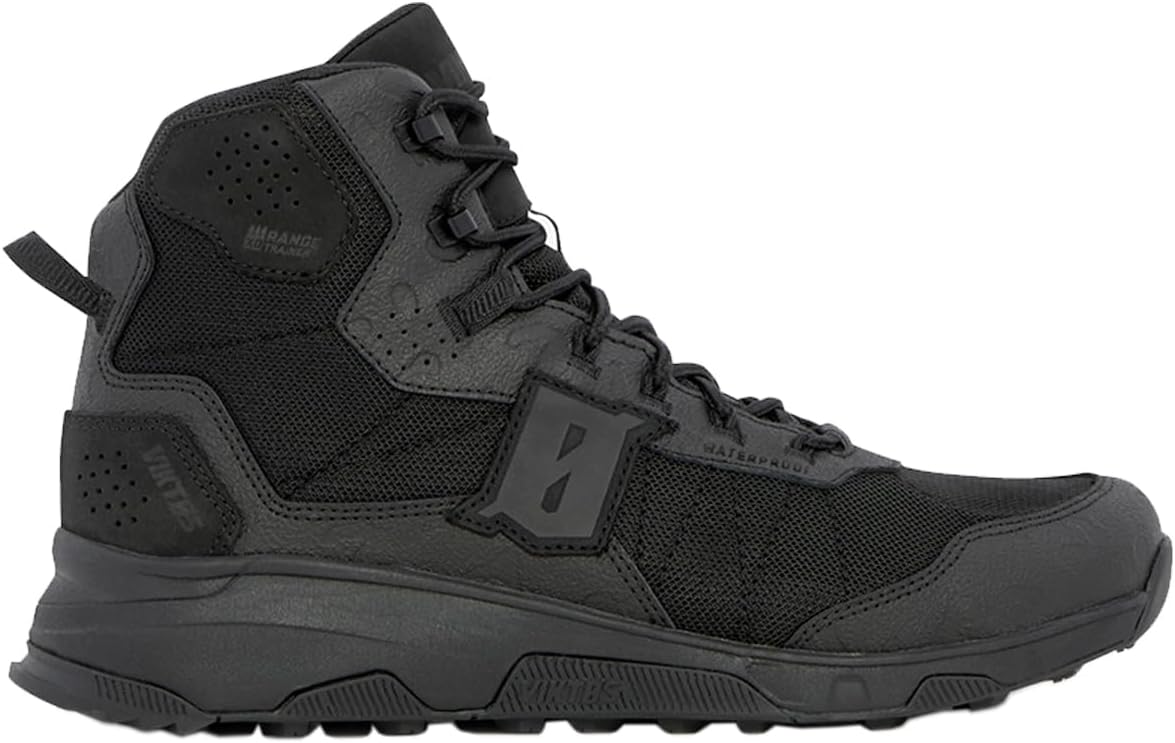 

Мужские тактические ботинки VIKTOS Range Trainer XD, водонепроницаемые, дышащие, стойкие к износу с высокой сцеплением, с водоотталкивающей пропиткой DWR, черный