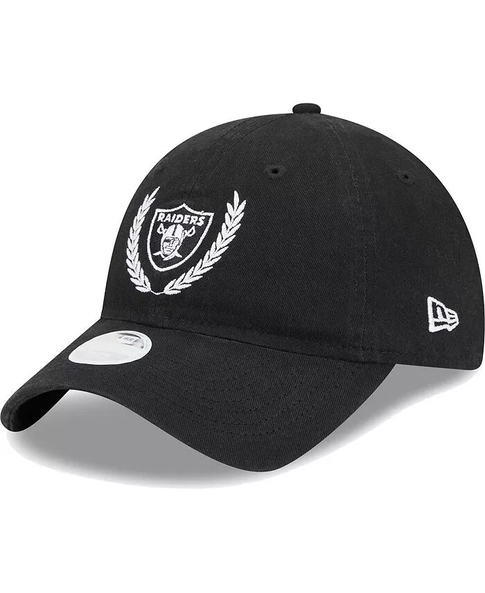 

Женская черная кепка Las Vegas Raiders Leaves 9TWENTY Adjustable Hat New Era