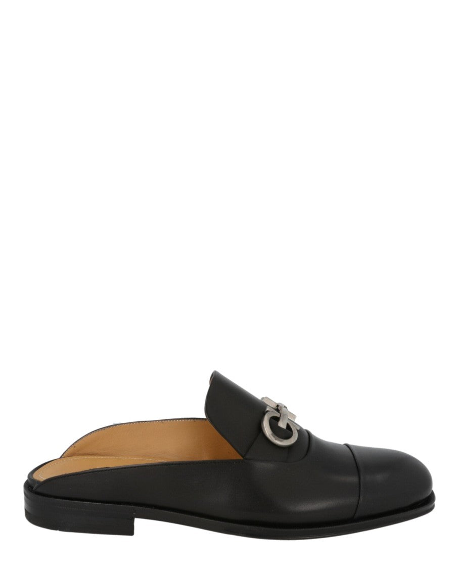 

Gab Gancini Лоферы-мулесы Salvatore Ferragamo, черный