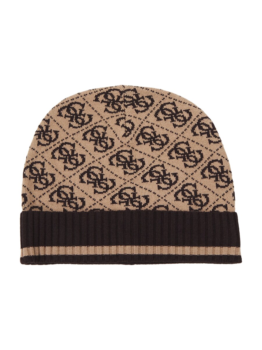 

Шапка GUESS MILANO KNIT BEANIE, песочный