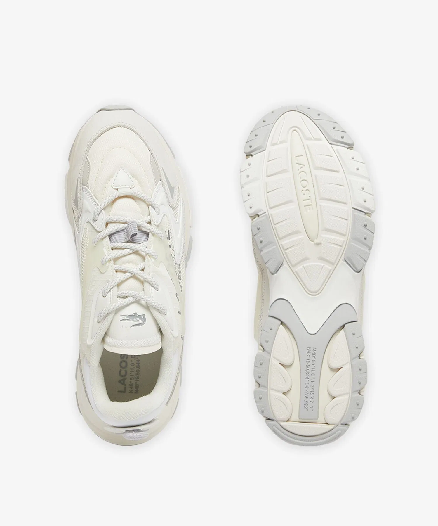 Мужские кроссовки Lacoste L003 NEO TECH белые — фото 3