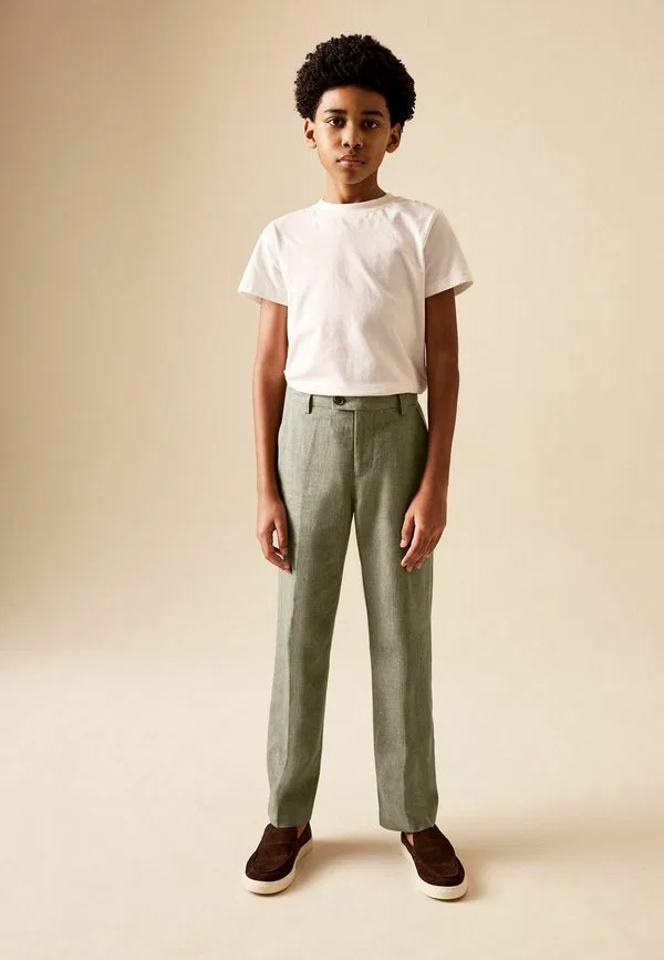 Брюки от костюма Next, Khaki Green — фото 3