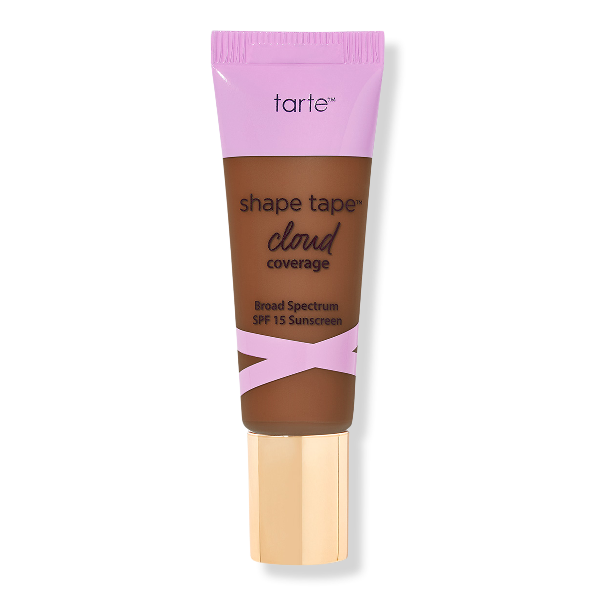 

Дорожный размер Shape Tape Cloud CC Cream Солнцезащитный крем широкого спектра действия SPF 15 Tarte, 58N Rich Neutral (deeper skin with a balance of warm & cool undertones)