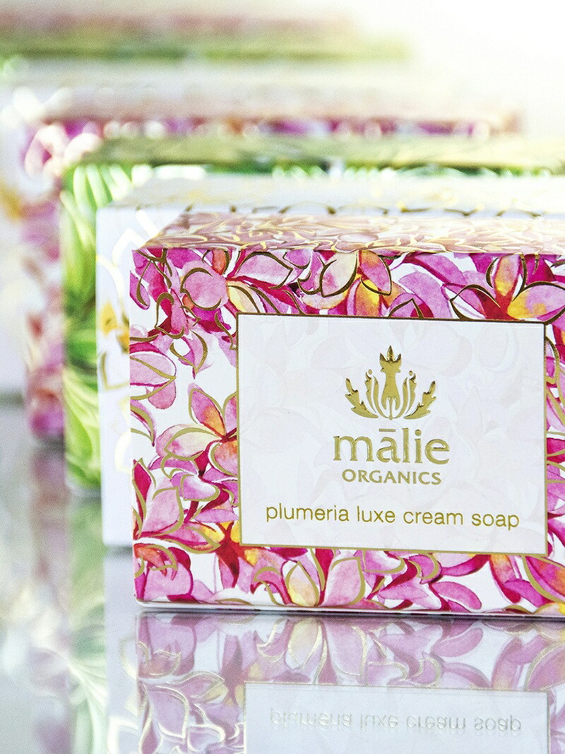 Красота и уход Роскошное кремовое мыло «Плумерия» Malie Organics, Plumeria — фото 3