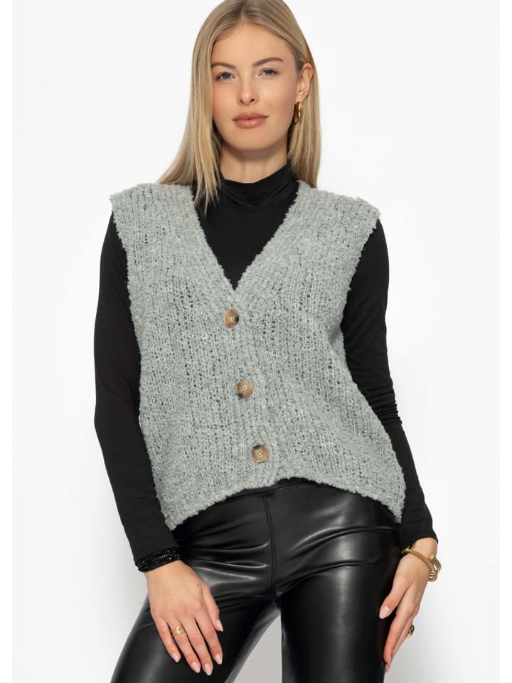 

Жилет SASSYCLASSY, серый