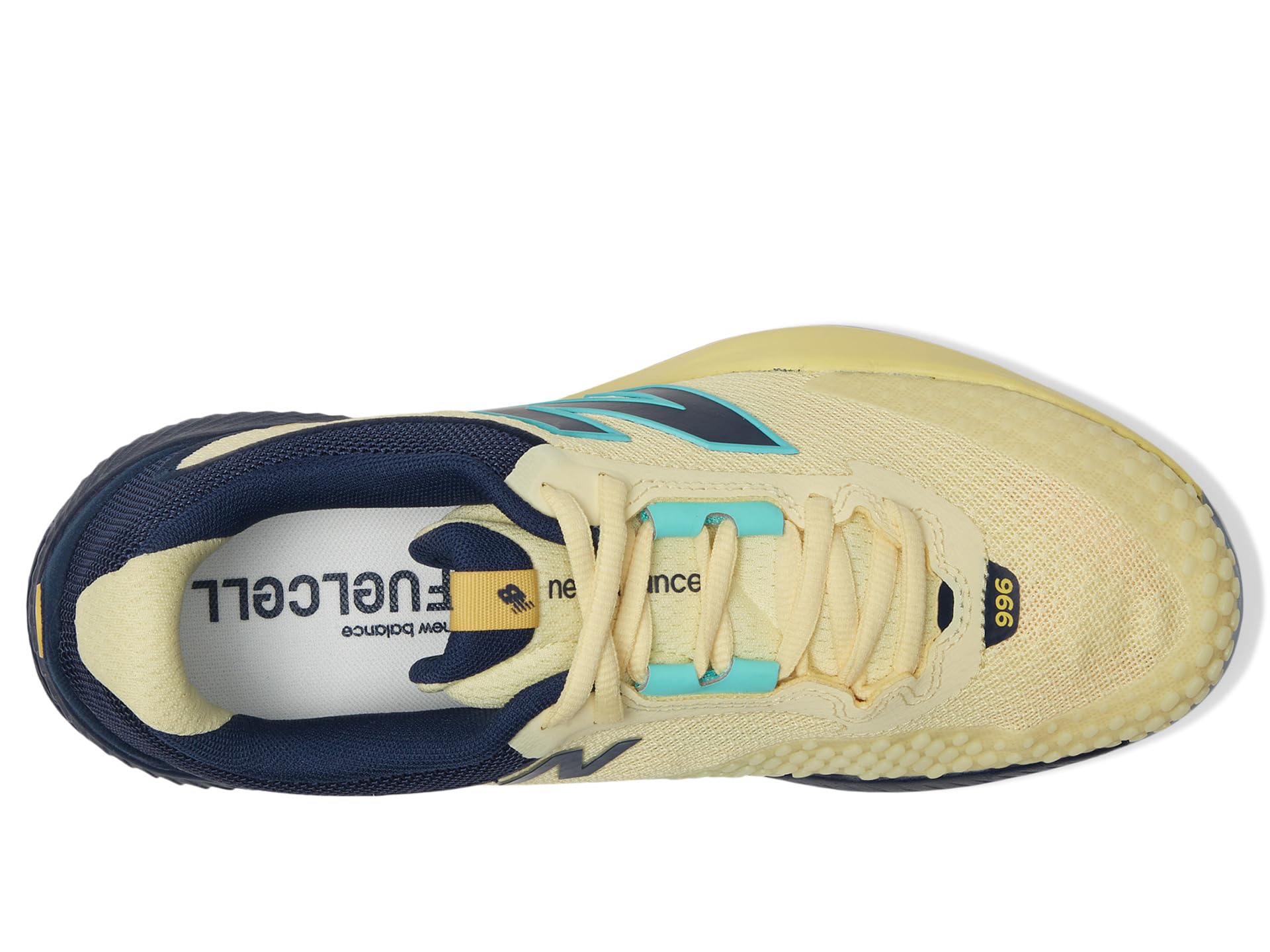 Кроссовки New Balance FuelCell 996v5 Tennis Shoes, цвет Parchment/NB Navy — фото 2