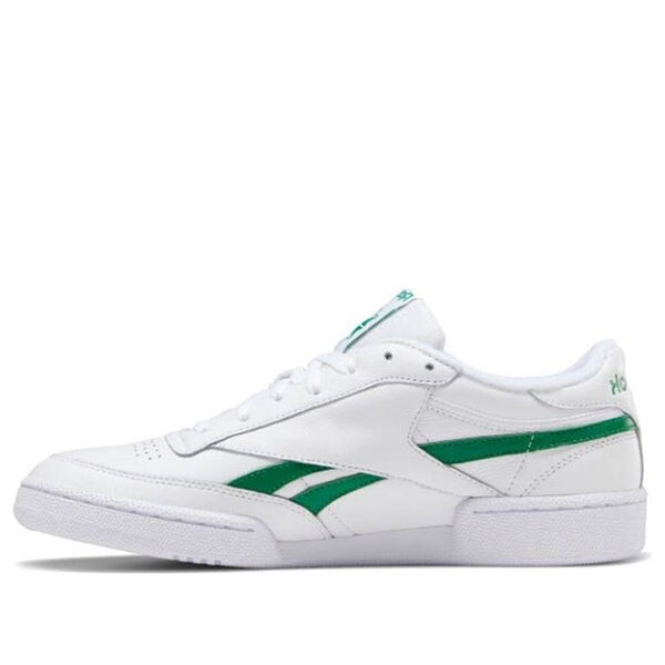 

Кроссовки club c revenge 'white green' Reebok, зеленый