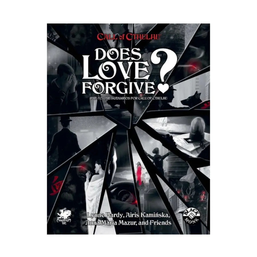 

Does Love Forgive, Call of Cthulhu - Adventures & Modules (Chaosium 5.6-6th Editions), мягкая обложка