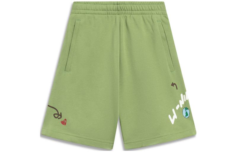 

LINING Коллекция Sports Lifestyle Коллекция Sports Fashion Повседневные шорты Women's Mugwort Green