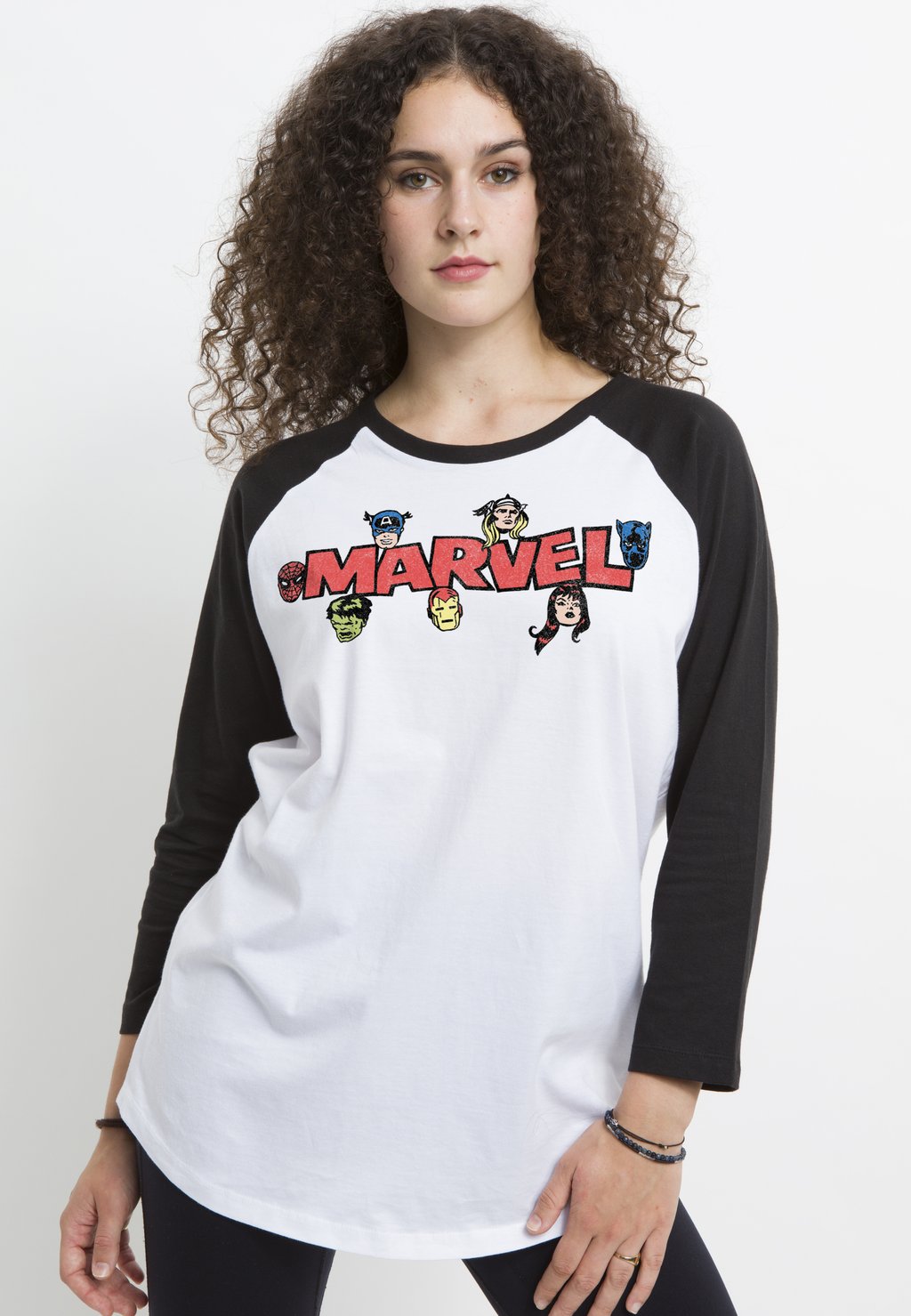 

Футболка с длинным рукавом AVENGERS CLASSIC VINTAGE LOGO Marvel, белый