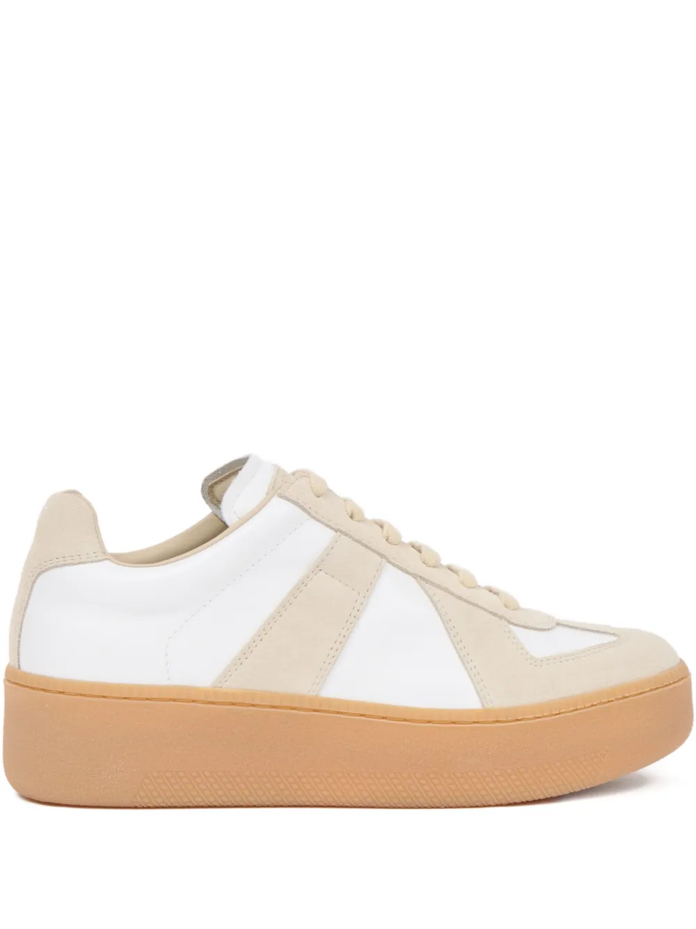 Кеды Replica на танкетке Maison Margiela, белый