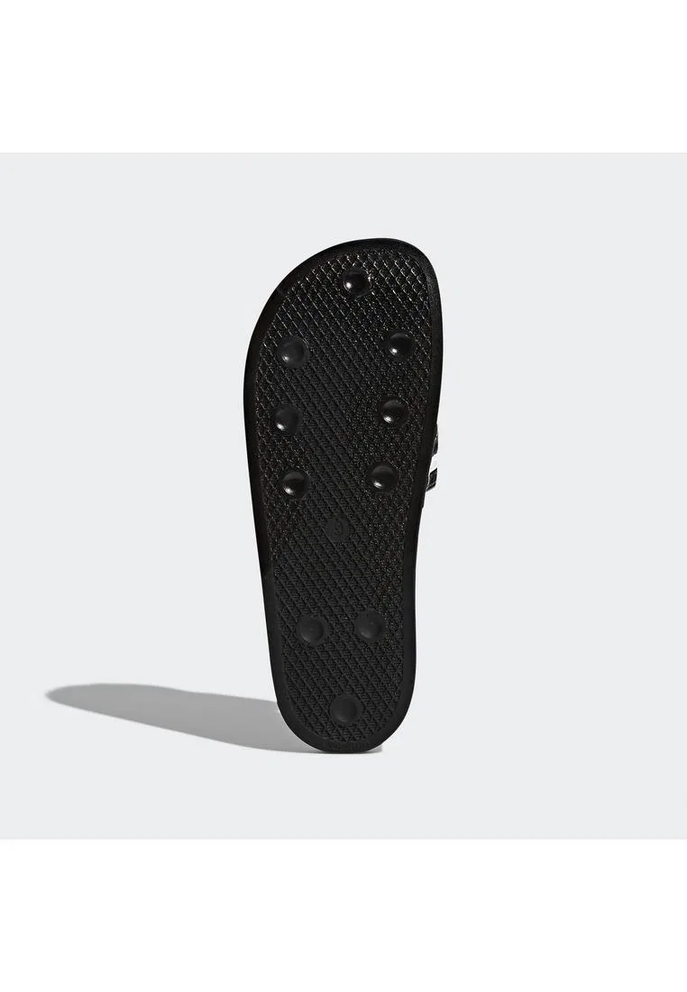 Шлепанцы, спортивные, Adilette, Adidas, белый/черный — фото 3