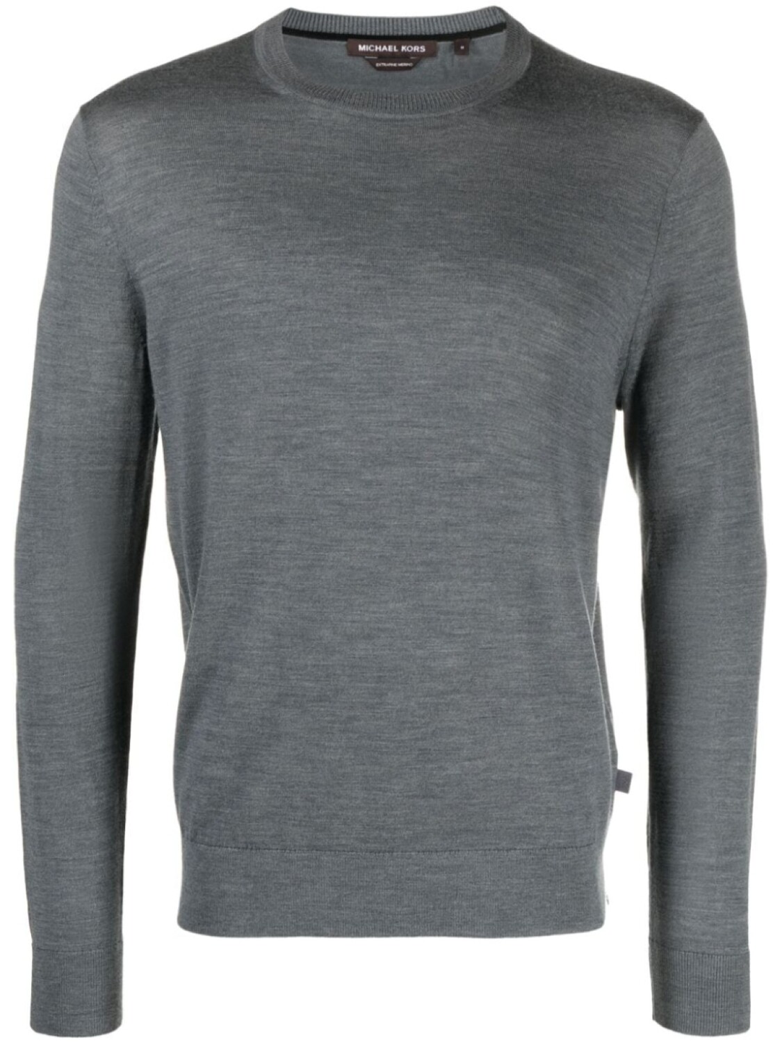 

Michael Kors crew-neck merino wool jumper, серый
