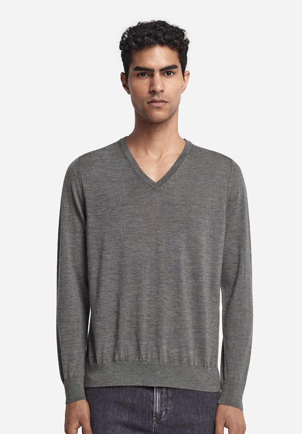 

Джемпер ULTRAFINE V-NECK Falconeri, серый