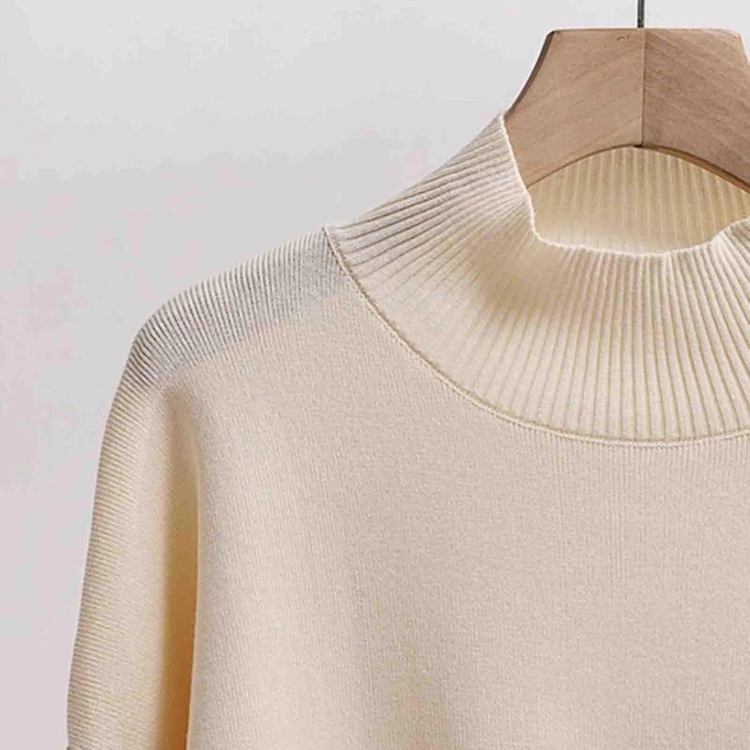 Женский спортивный костюм Ribbed Knit, 2 предмета, A05_khaki — фото 3