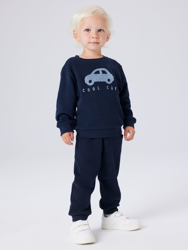 Name it Толстовка NMMOBEAR NREG SWEAT UNB темно-сапфирового цвета — фото 4