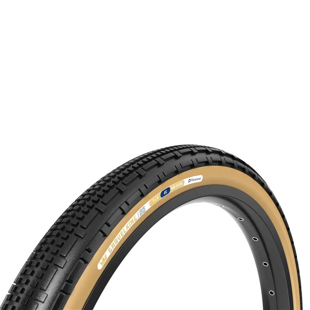 

Гравийная шина Panaracer Gravelking SK Tubeless 700C x 50, золотой