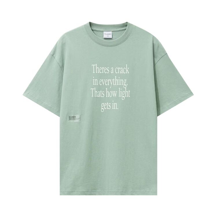 

Футболка Students Theres a Crack T-Shirt Moss, зеленый
