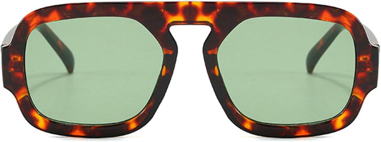 

Солнцезащитные очки Willochra увеличенного размера в стиле ретро, ​​квадратные, женские, модные, градиентные, с защитой от УФ-излучения UV400, мужские, панк, сине-зеленые, C2