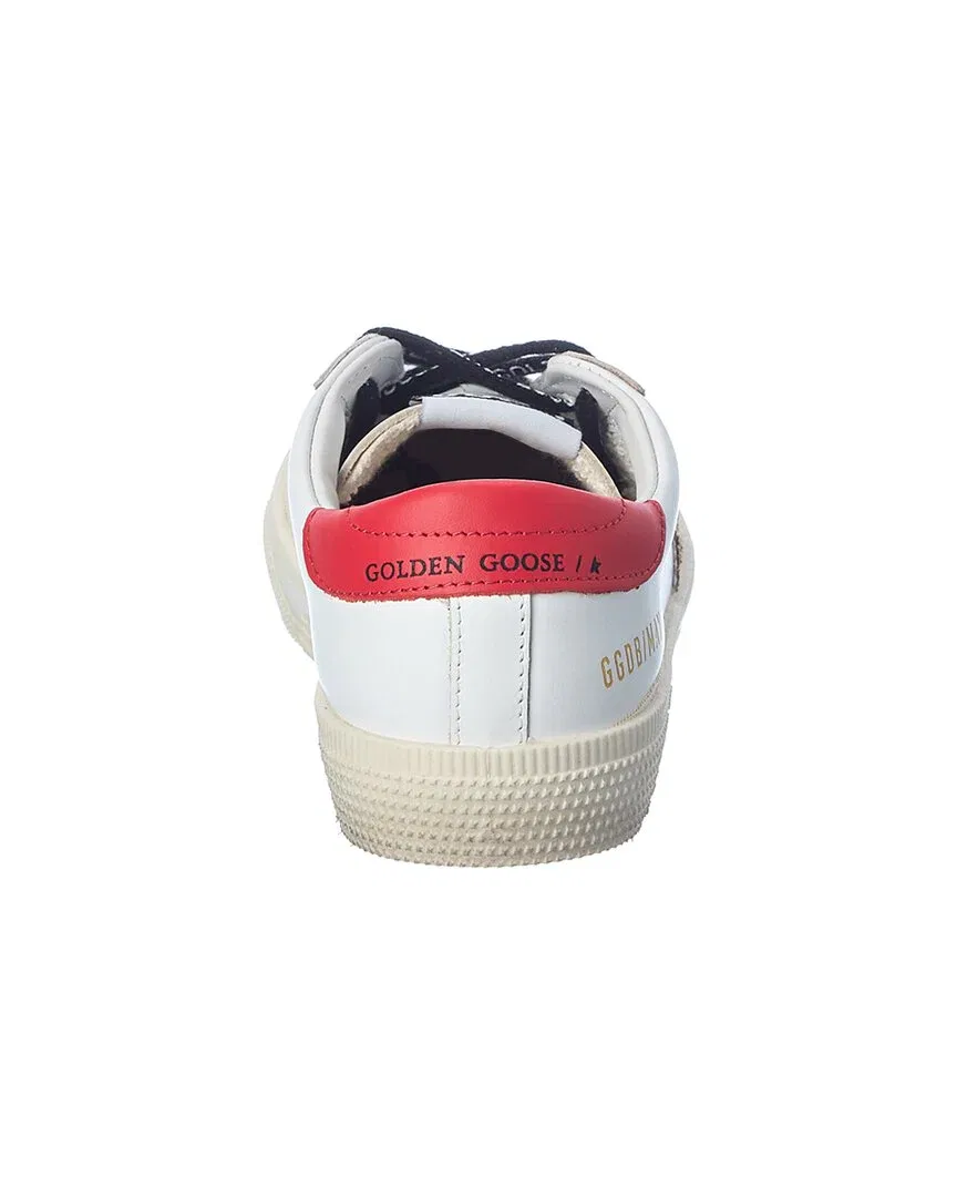 Кожаные кроссовки Golden Goose May — фото 3