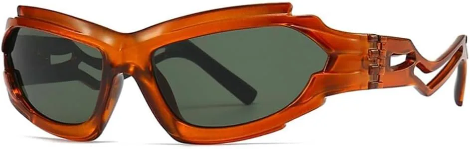 

Солнцезащитные очки для женщин и мужчин, с поликарбонатными линзами и оправой, защита от УФ-излучения UV400, C3, модные солнцезащитные очки QERMXYRI, C2