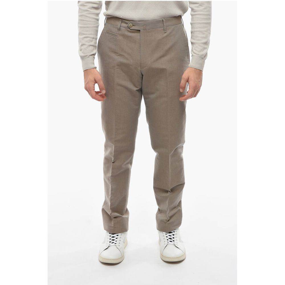 

Хлопковые брюки LEADER Corneliani, Beige