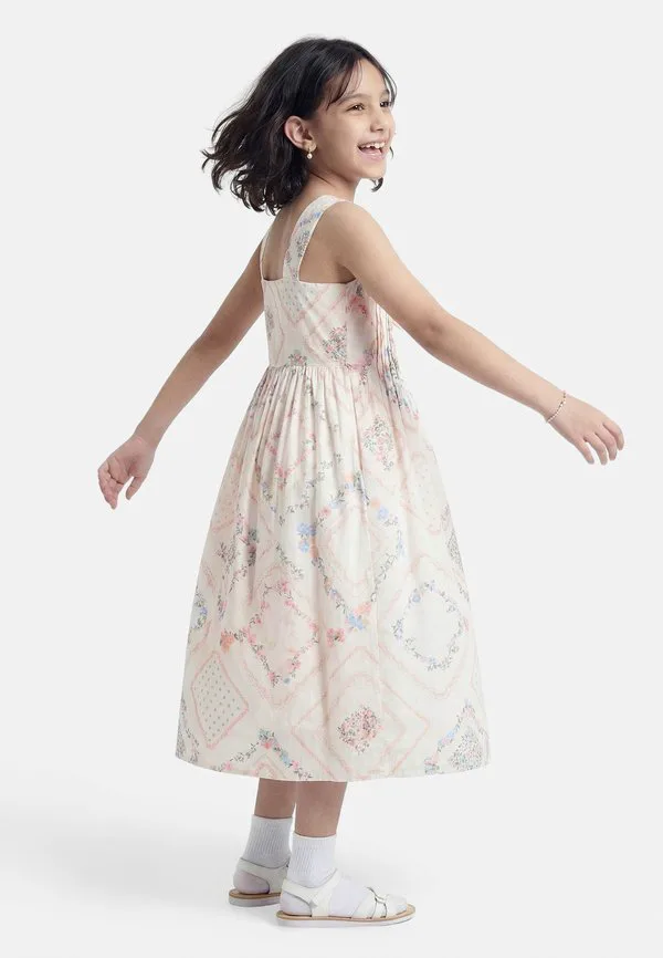 Платье с защипами, повседневное платье Abercrombie & Fitch, Bright White