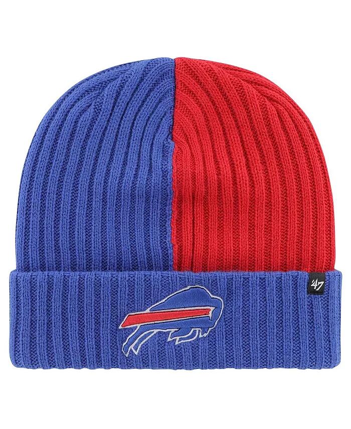 

Мужская вязаная шапка Royal Buffalo Bills Fracture Cuffed Knit '47 Brand