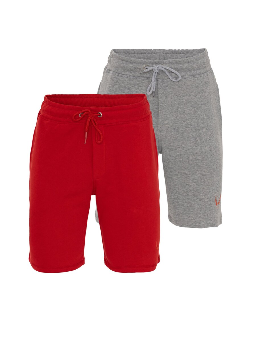 

Брюки By Diess Collection, цвет mottled grey/Red