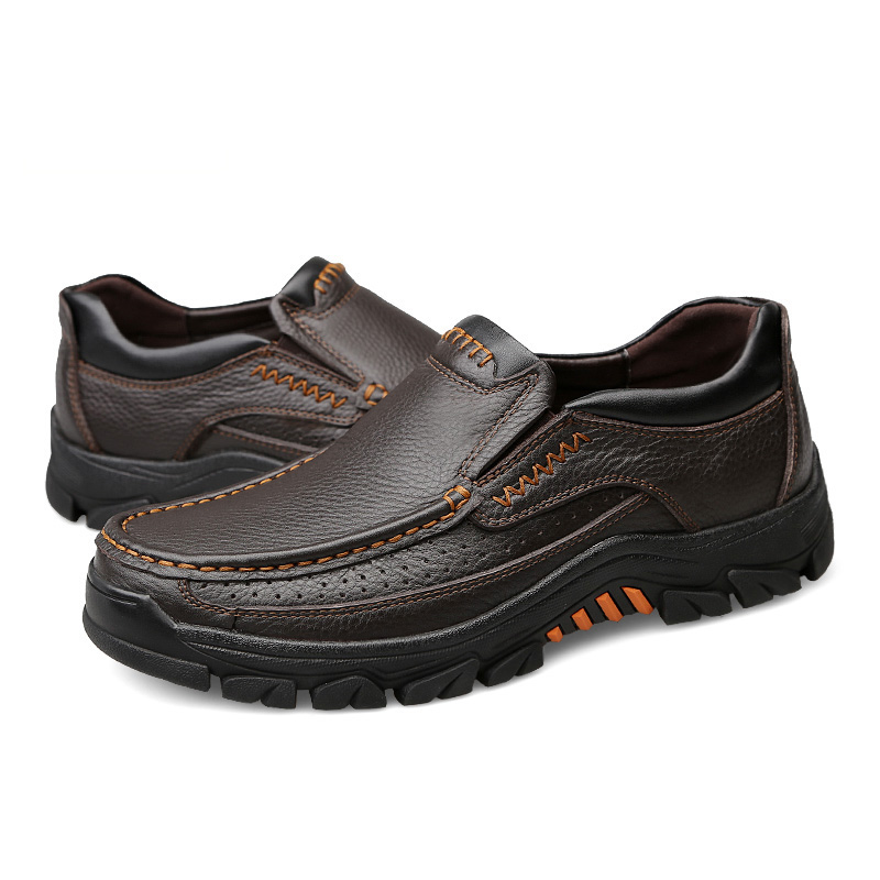 BAGE Мужские повседневные туфли Men's Low top Brown, коричневый, цвет Brown — фото 3