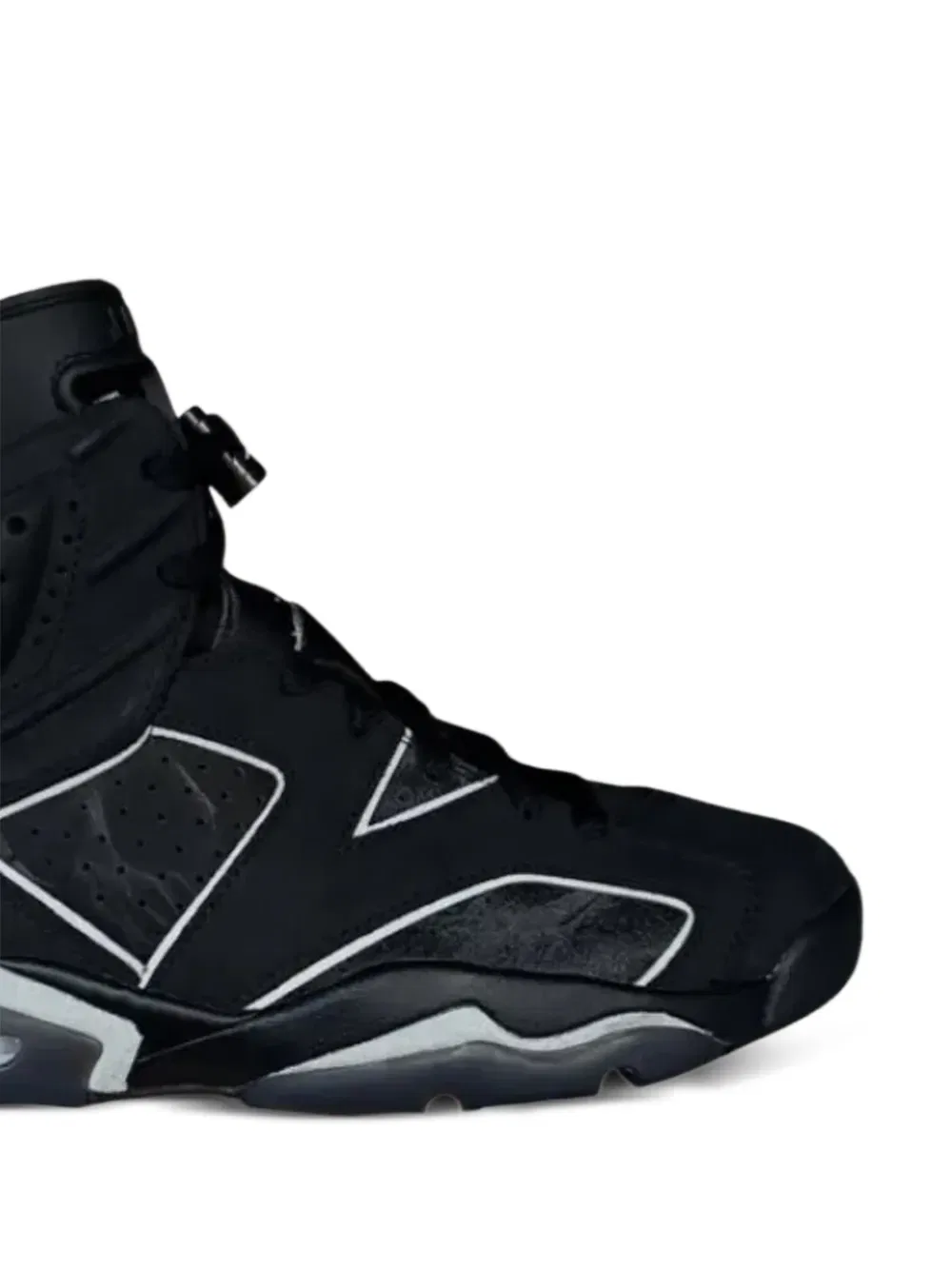 Кроссовки Air Jordan 6 Retro Jordan Kids, черный — фото 2