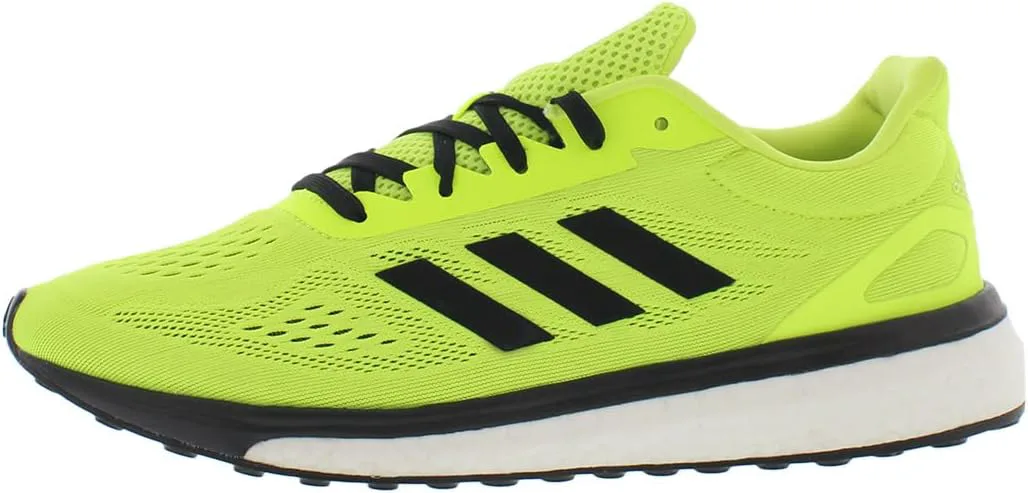 Мужская беговая обувь Adidas Response Boost LT, черный/белый/зеленый