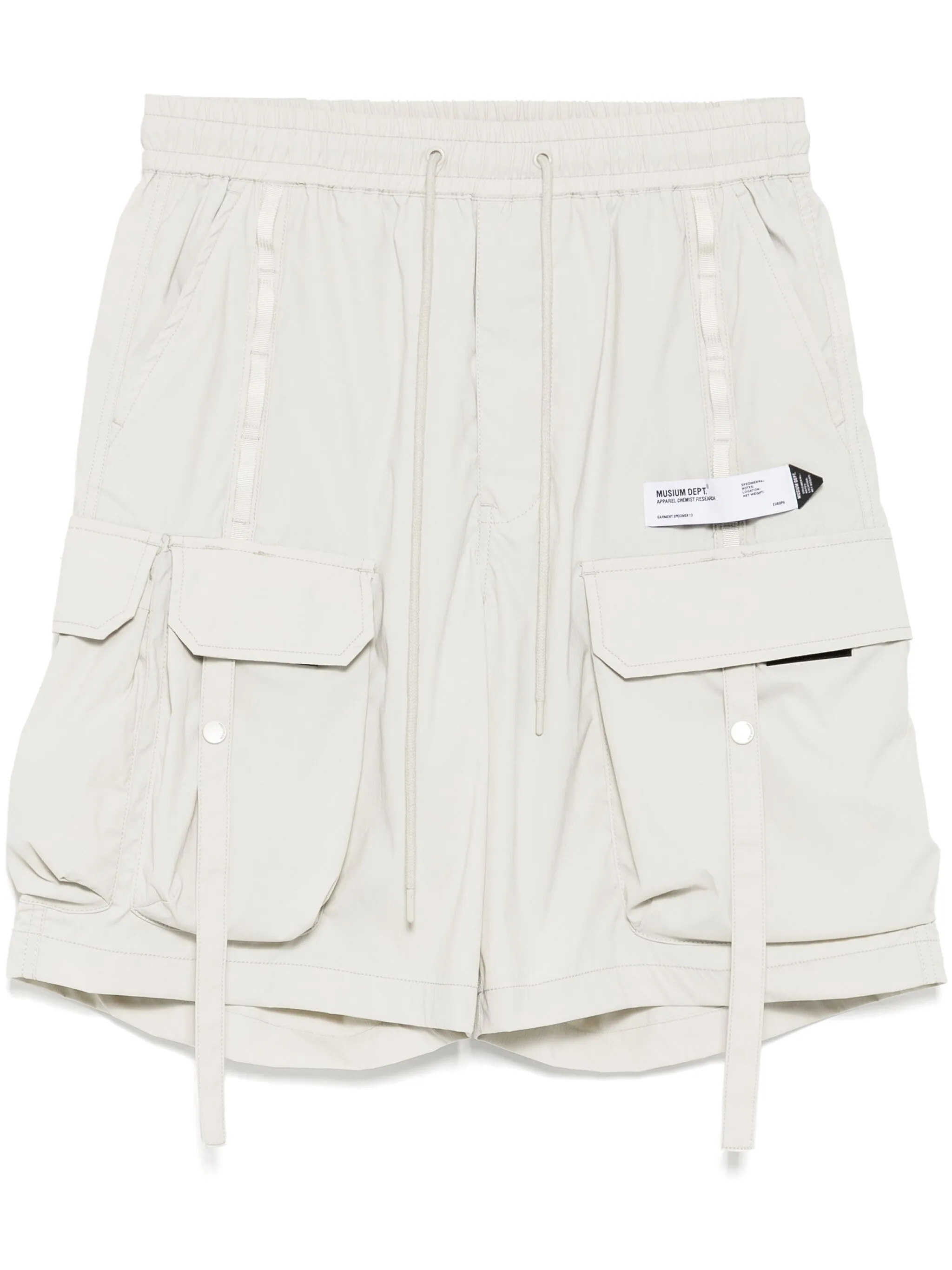 

Шорты карго с нашивкой-логотипом Musium Div., нейтральный