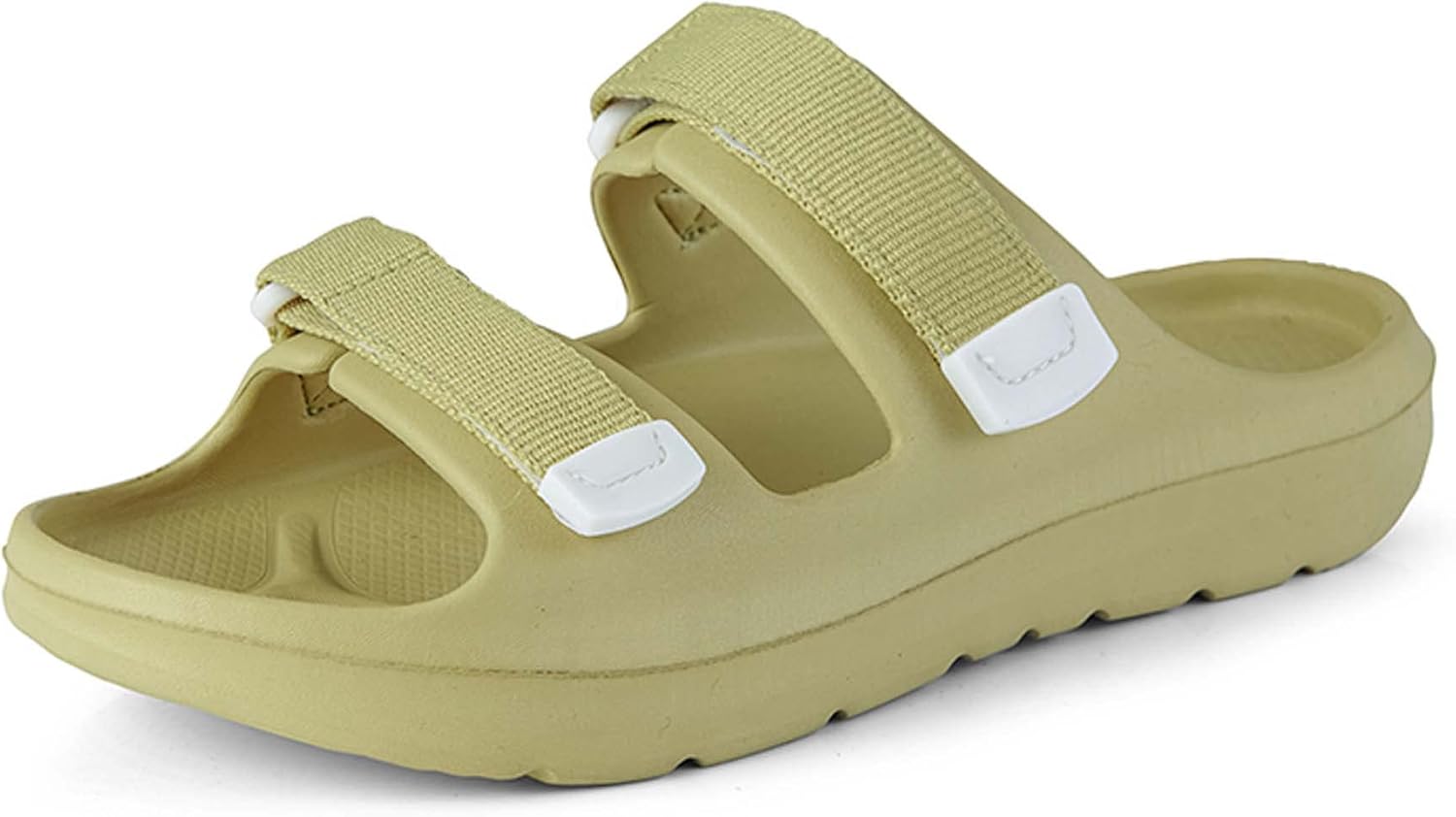 

Мужские летние сандалии, повседневные, модные, из ЭВА, однотонные, шлепанцы, дышащие, удобные, мягкие, легкие Generic, зеленый