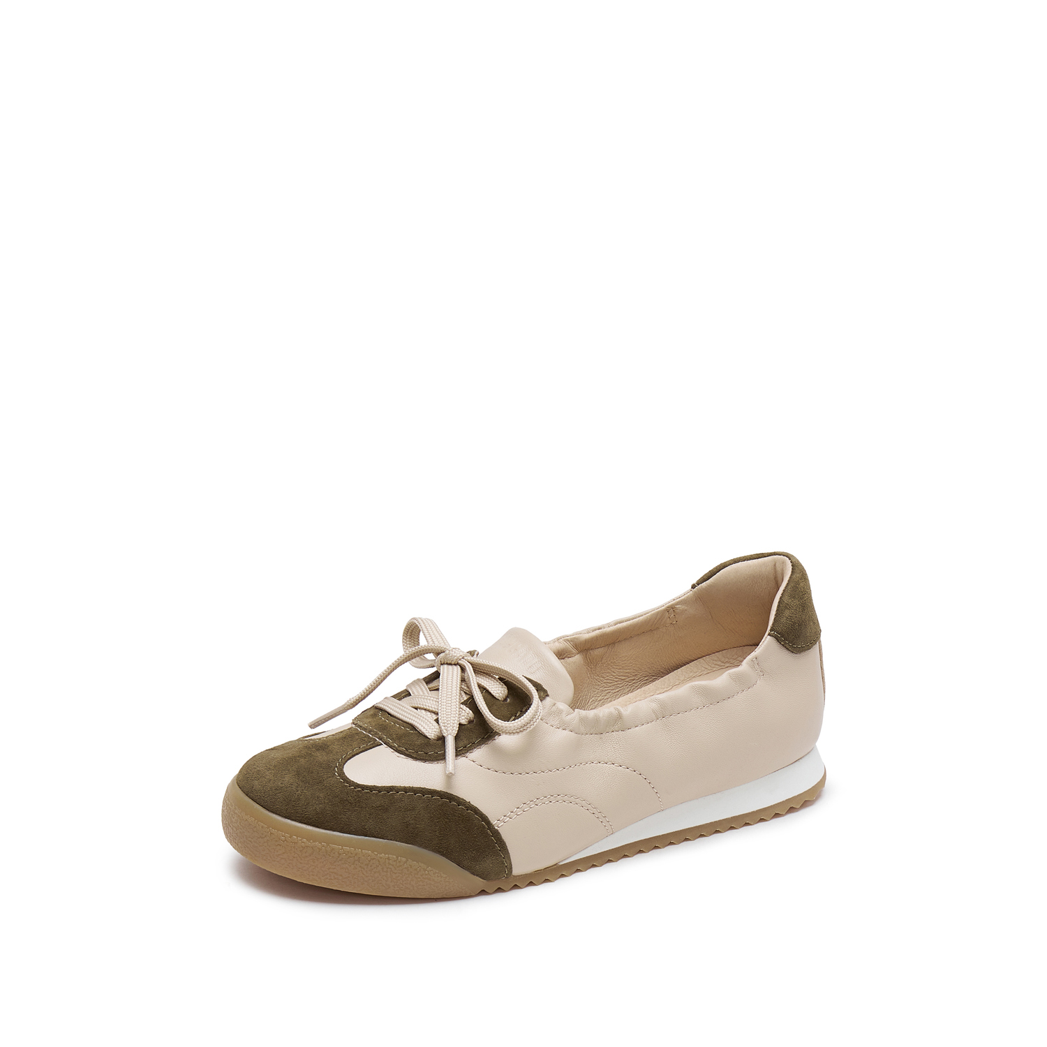 Staccato Кремовые роликовые туфли женские кремово-белые, цвет Cream White — фото 3
