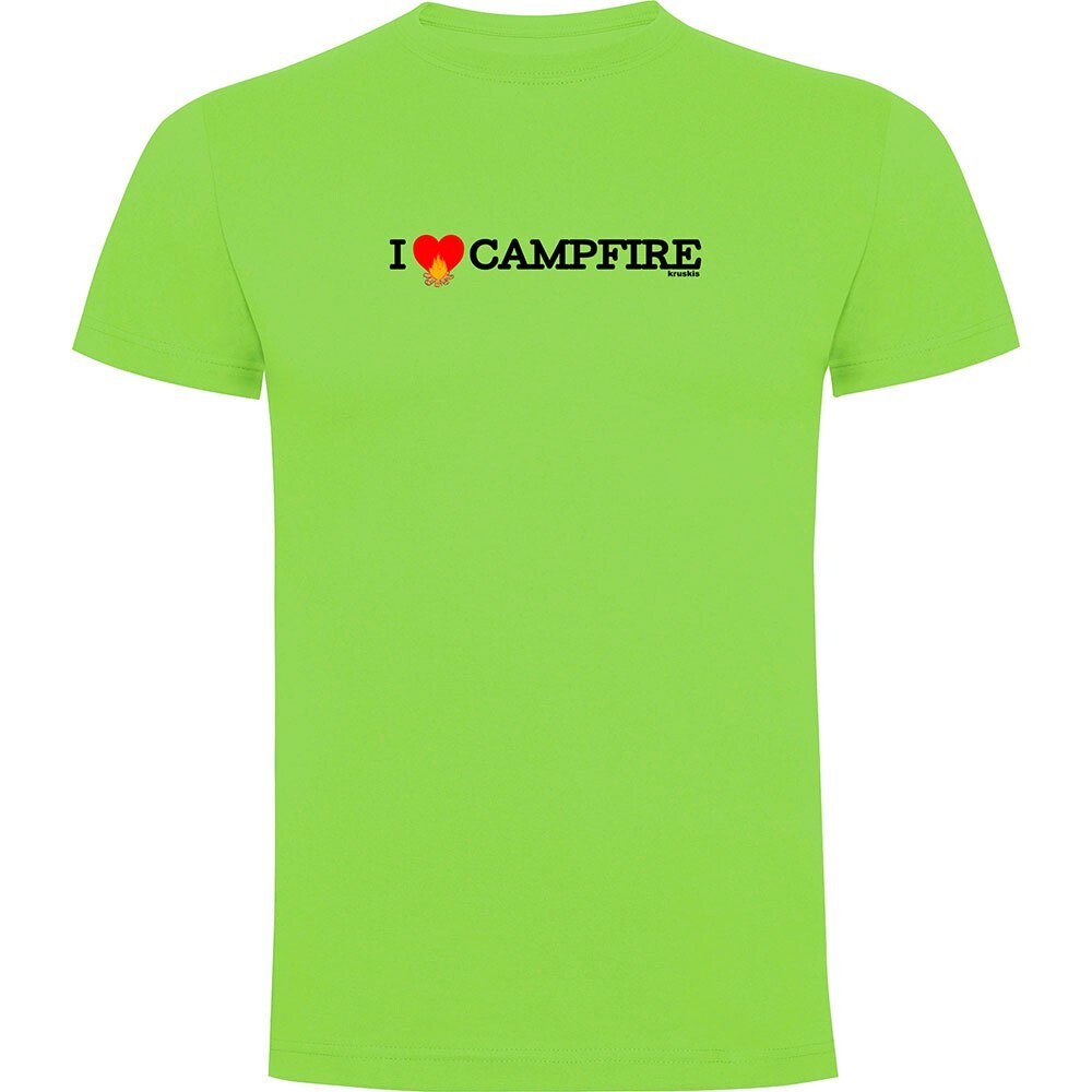 

Футболка Kruskis I Love Campfire, зеленый