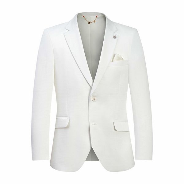 Классический блейзер для мальчиков slim fit Elie Balleh, Pink — фото 2