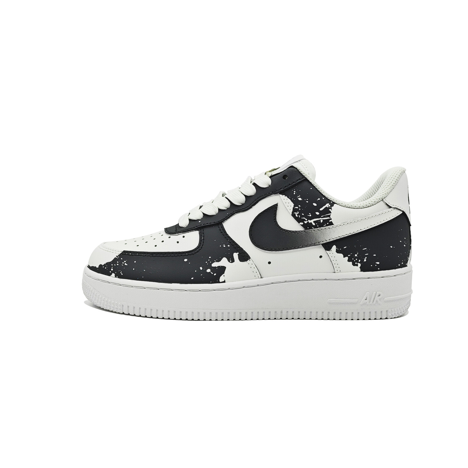 

Кроссовки Nike Air Force 1 Skateboarding Shoes Men Low-top White, черный