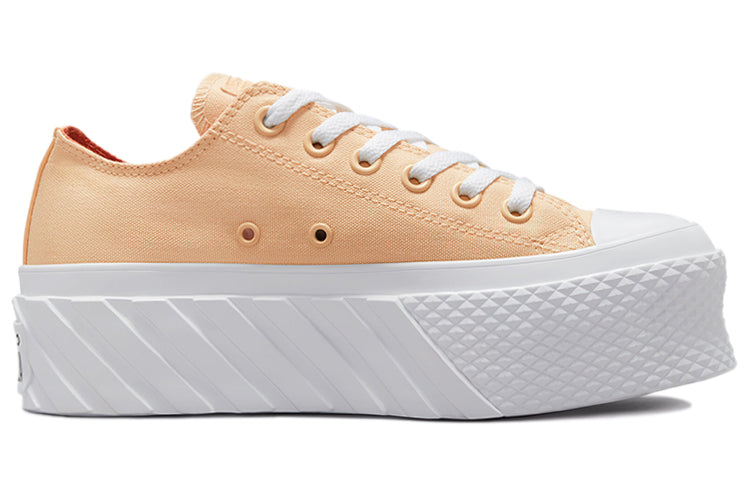 Кеды (WMNS) Converse Chuck Taylor All Star Sneakers Orange, оранжевый — фото 2