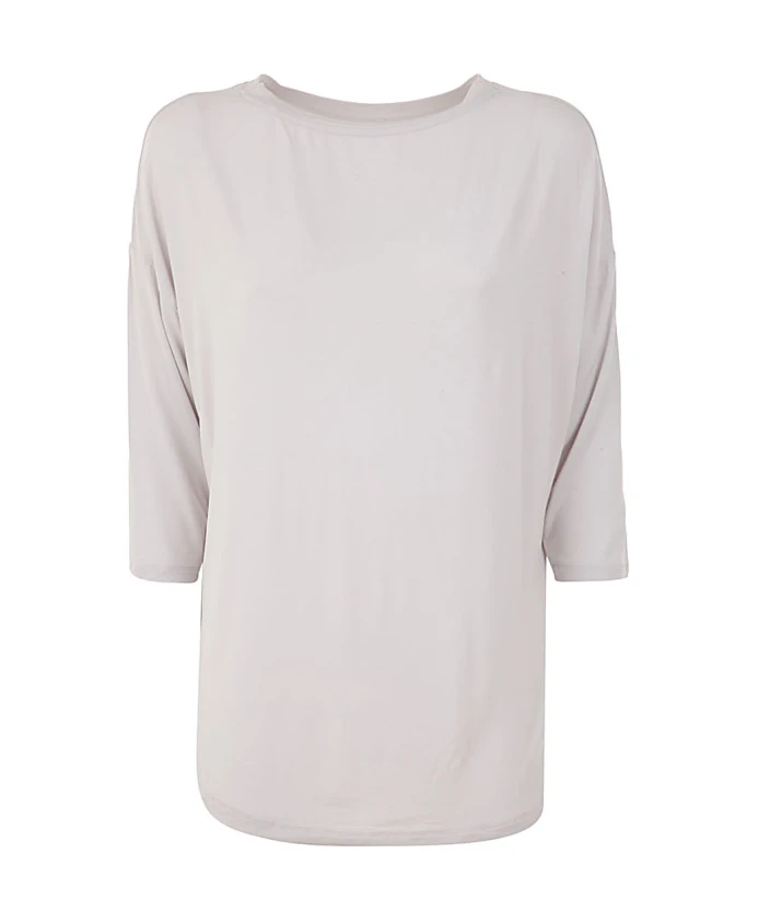 

Топ с вырезом-лодочкой Majestic Filatures, бежевый