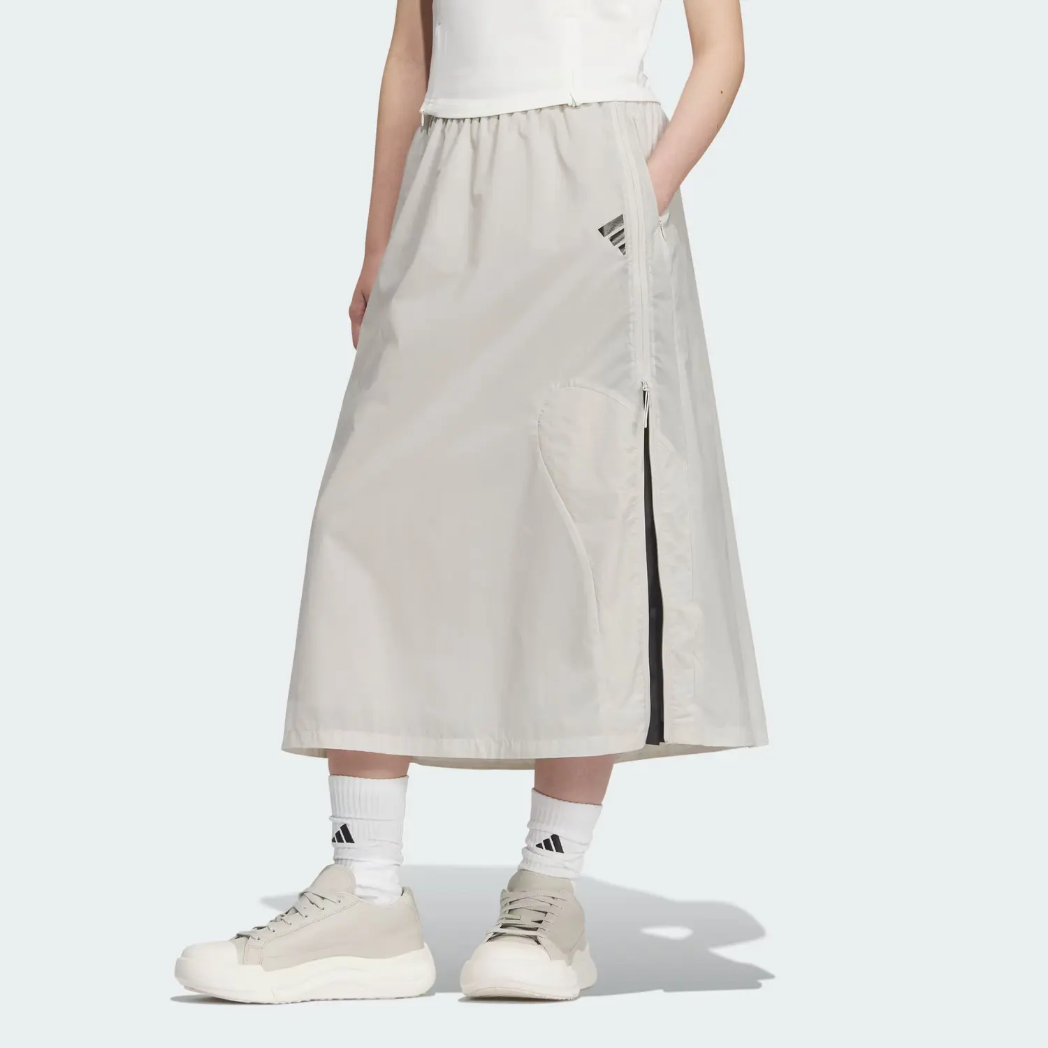 Adidas ФОС Коллеккшен Повседневная длинная юбка Women's Miracle Bauxite Brown — фото 3