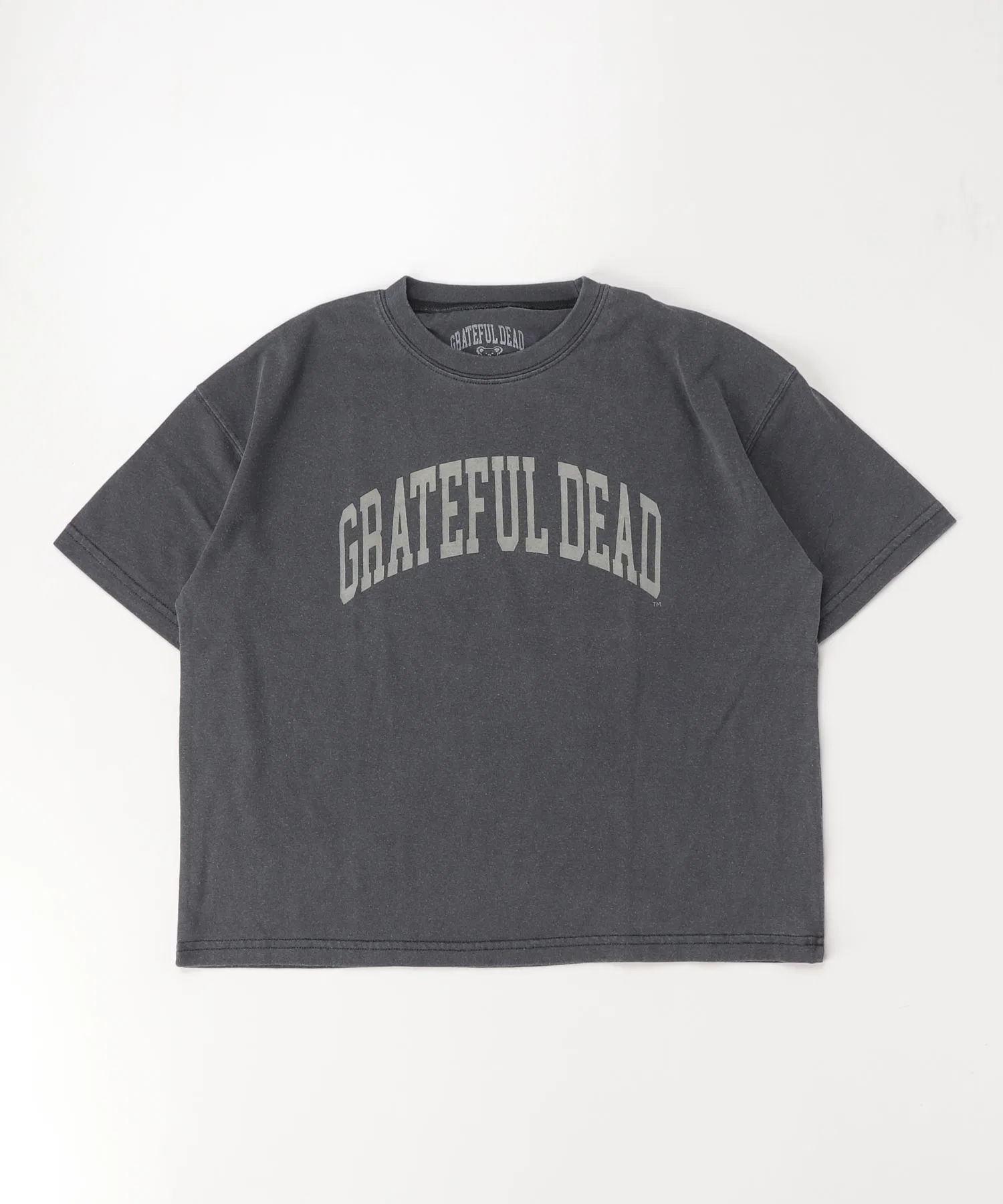 Детская футболка Grateful Dead с принтом, оверсайз, тёмно-зелёная — фото 2