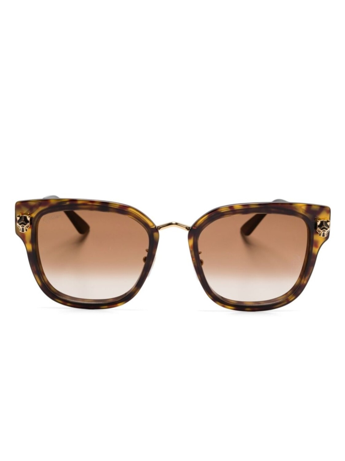 

Солнцезащитные очки CT0509SA Cartier Eyewear, коричневый