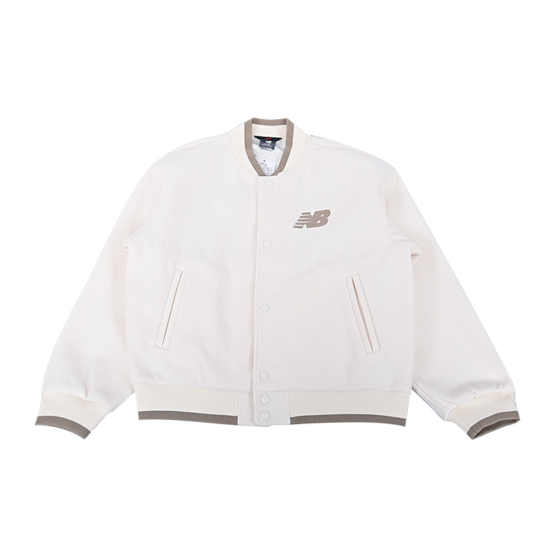 

New Balance Спортивная куртка женская слоновая кость белая, Ivory White